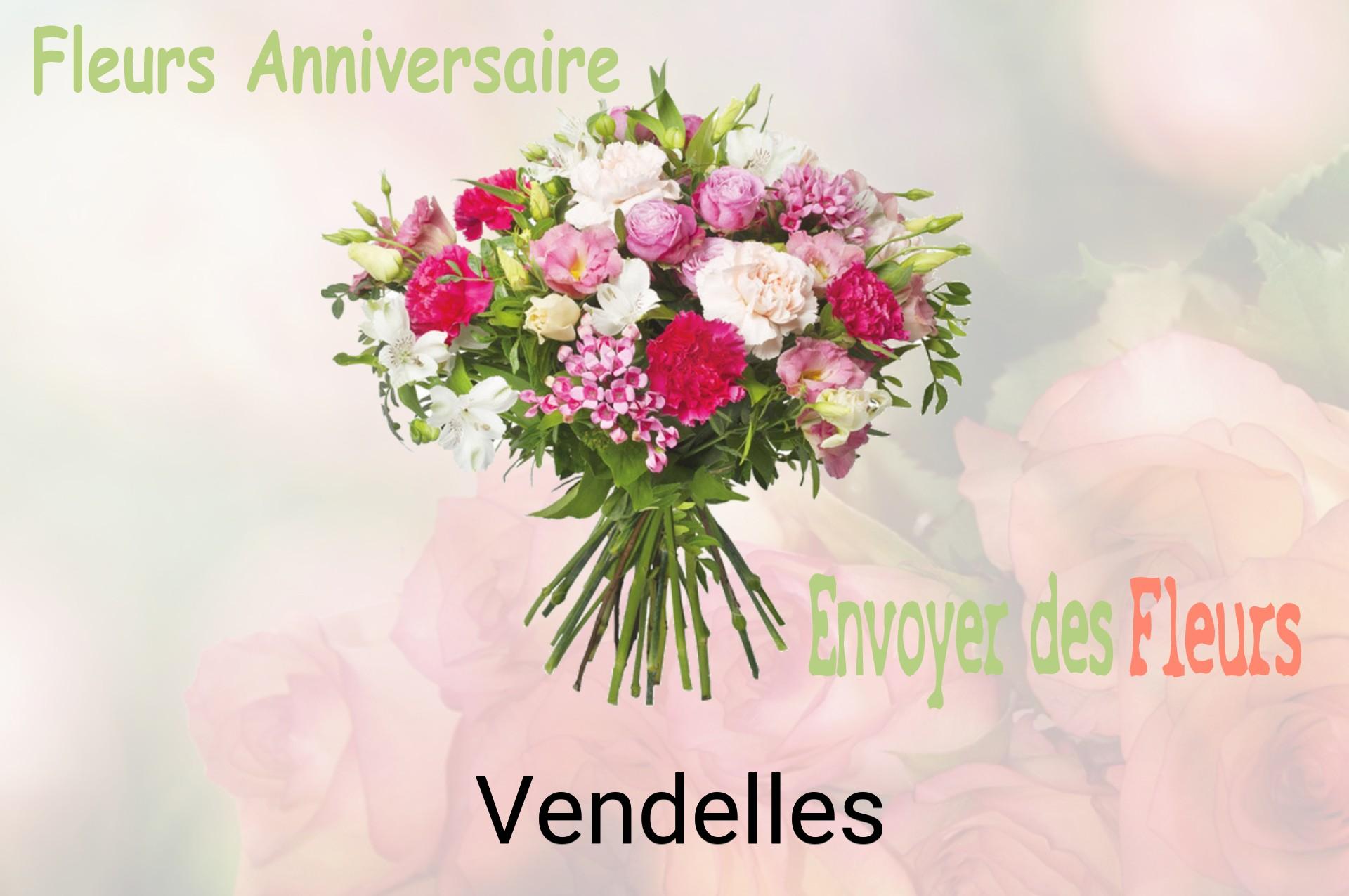 Bouquet de fleurs d’anniversaire livré à Vendelles